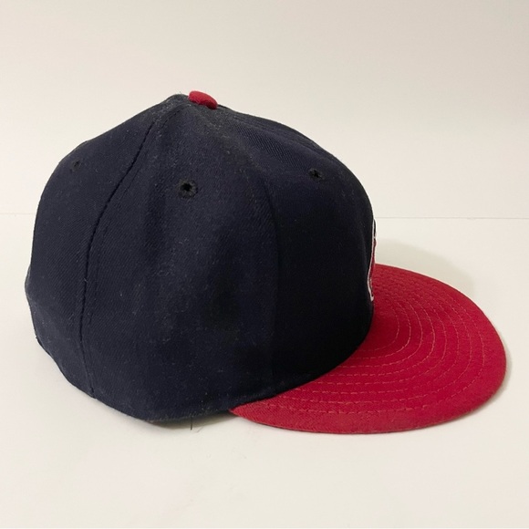 Cleveland Indians MLB On field 7 1/2 New Era 59Fifty Hat Baseball Cap - Picture 8 of 16